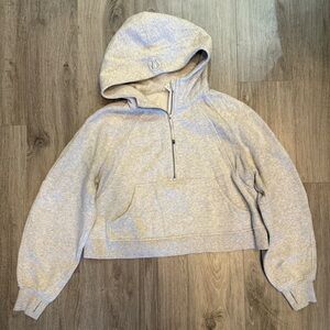 lululemon athletica Light Gray Hoodie
